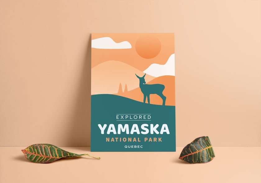Yamaska National Park 'Explored' Poster, Canada Parks