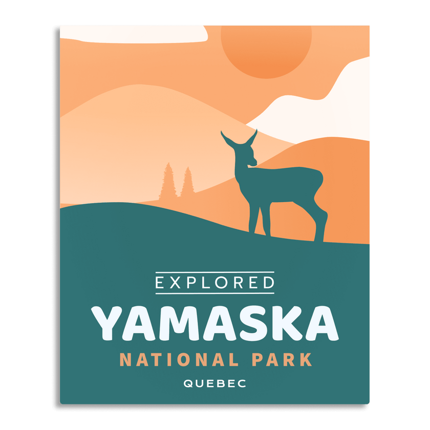 Yamaska National Park 'Explored' Poster, Canada Parks