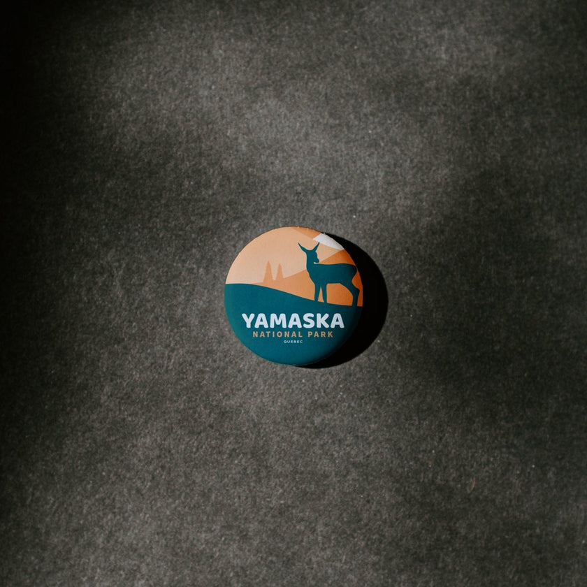 Yamaska National Park of Quebec Pinback Button, Canada Parks