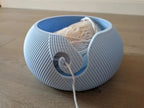 3D Printed Yarn Bowl – Swirl Guide for Knitters & Crocheters
