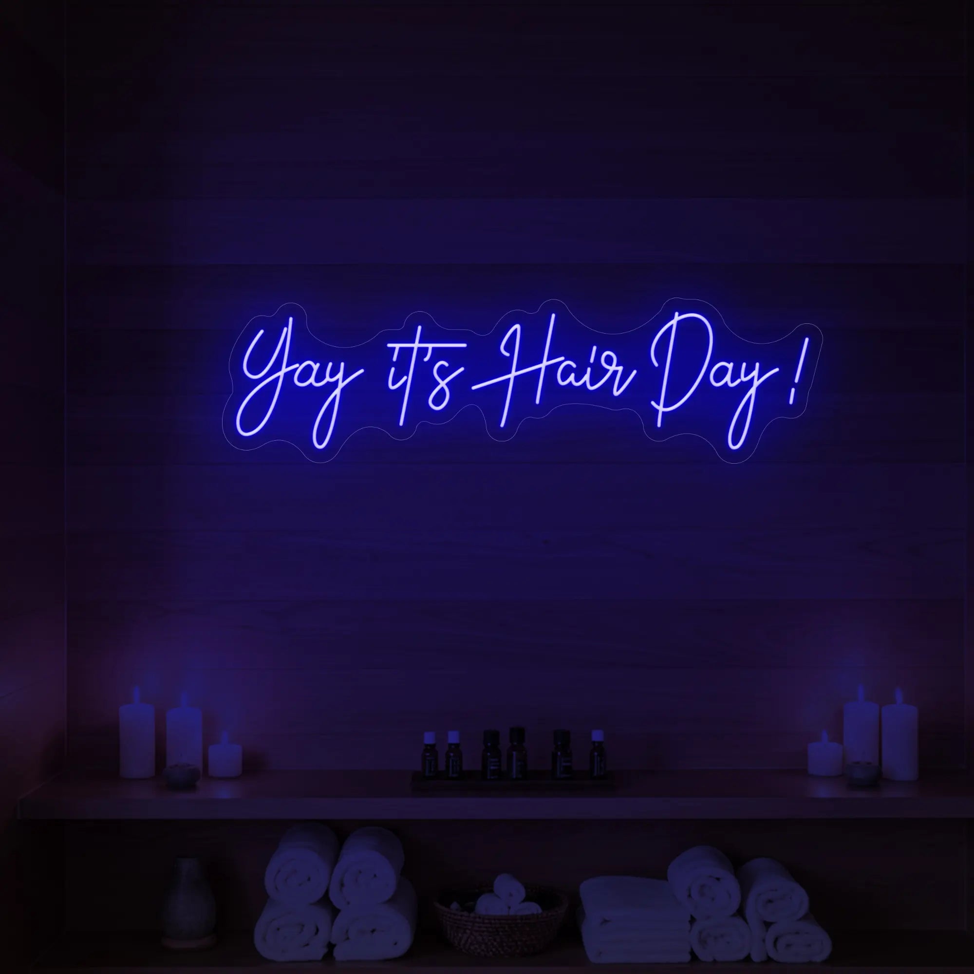 Yay It’s Hair Day! Neon Sign