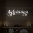 Yay It’s Wax Day Neon Sign