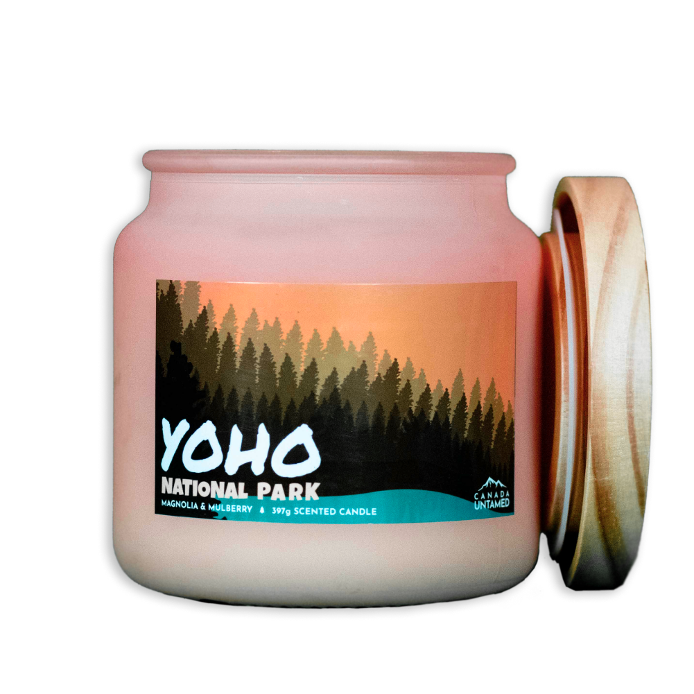 Yoho National Park 'MAGNOLIA & MULBERRY' Scented Candle, Canada Parks