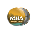 Yoho National Park of Canada Pinback Button, Canada Parks