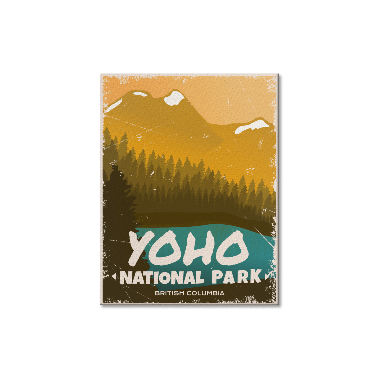Yoho National Park of Canada Postcard, Canada Parks