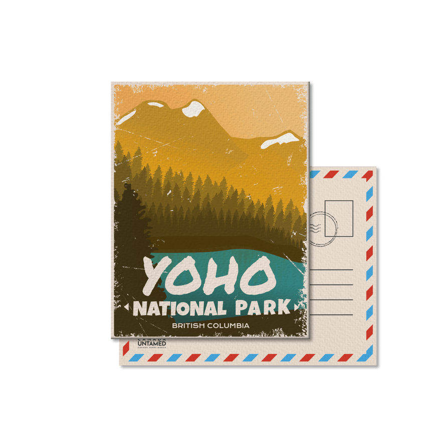 Yoho National Park of Canada Postcard, Canada Parks