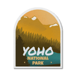 Yoho National Park of Canada Waterproof Vinyl Sticker, Canada Parks