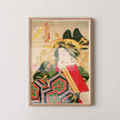 Yoshitoshi Geisha Giclee Print: Vintage Japanese Woodblock Art