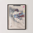 Yoshitoshi Tsukioka Witch Print: Vintage Japanese Woodblock Art
