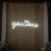 You Heart Me Neon Sign