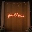 You Heart Me Neon Sign