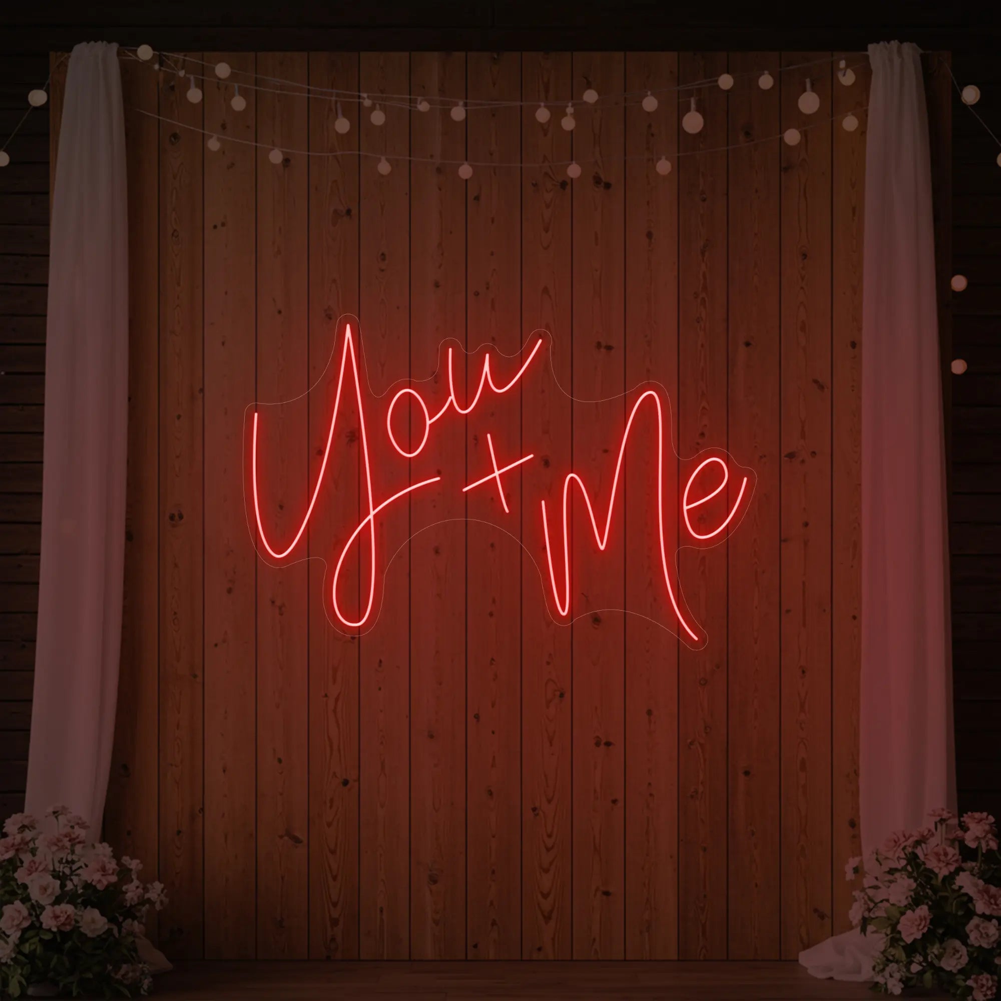 You+Me Neon Sign