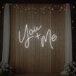 You+Me Neon Sign
