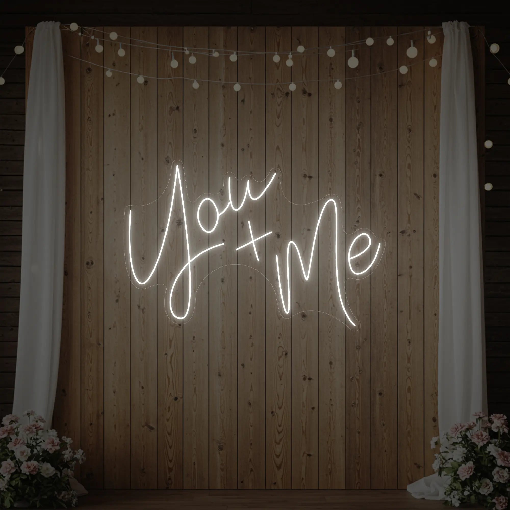 You+Me Neon Sign