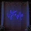 You+Me Neon Sign