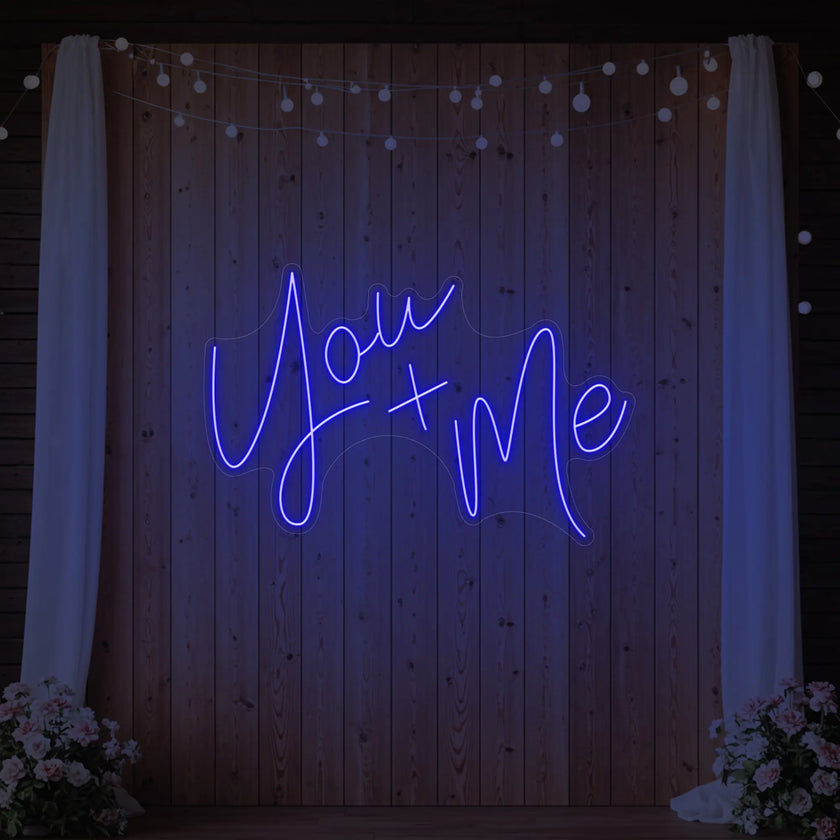 You+Me Neon Sign