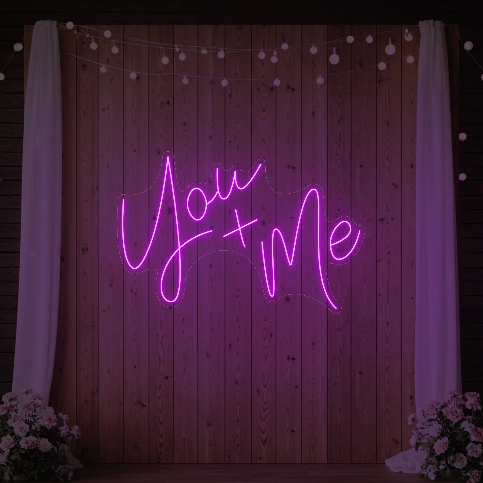 You+Me Neon Sign