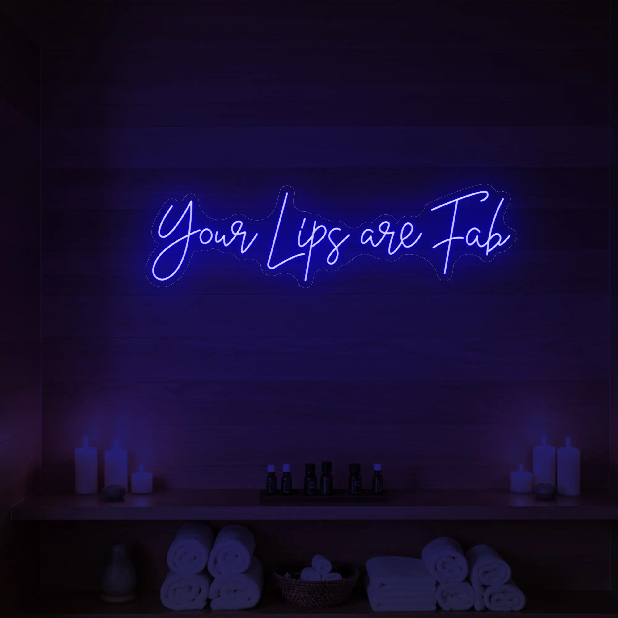 Your Lips Are Fab Neon Sign