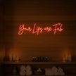 Your Lips Are Fab Neon Sign