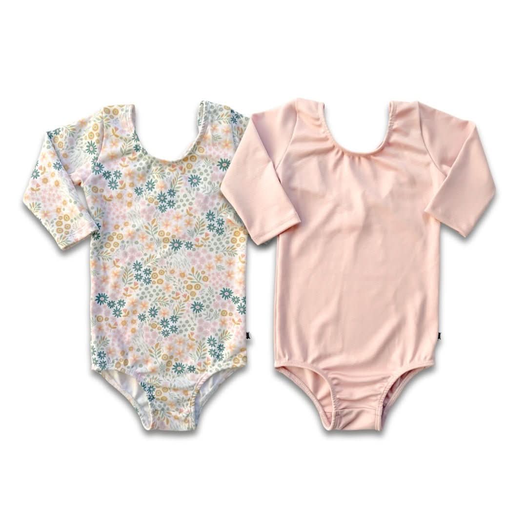 Youth Bamboo Audrey Bodysuit | Pastel Blooms