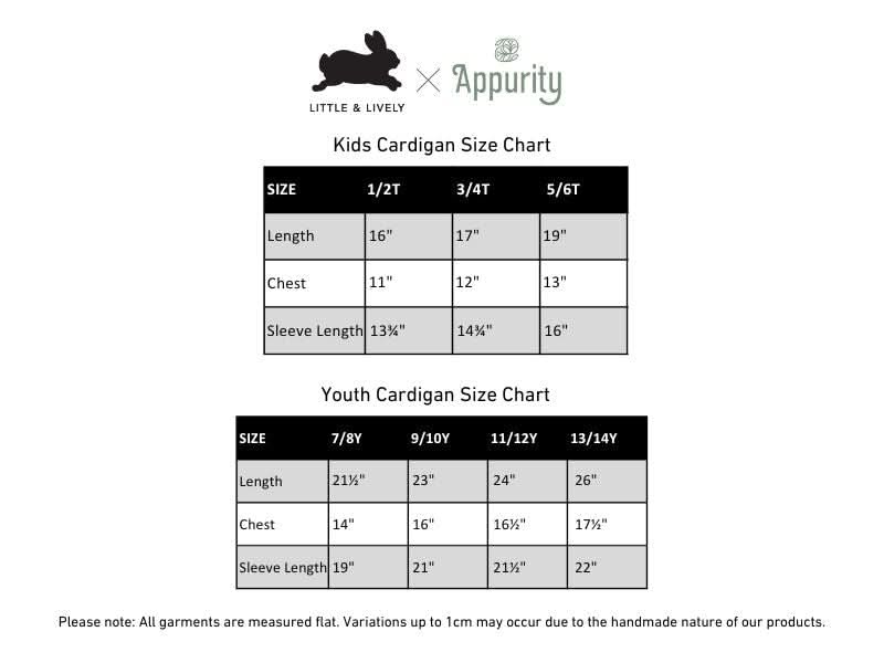 Youth Bamboo Cardigan | Rose