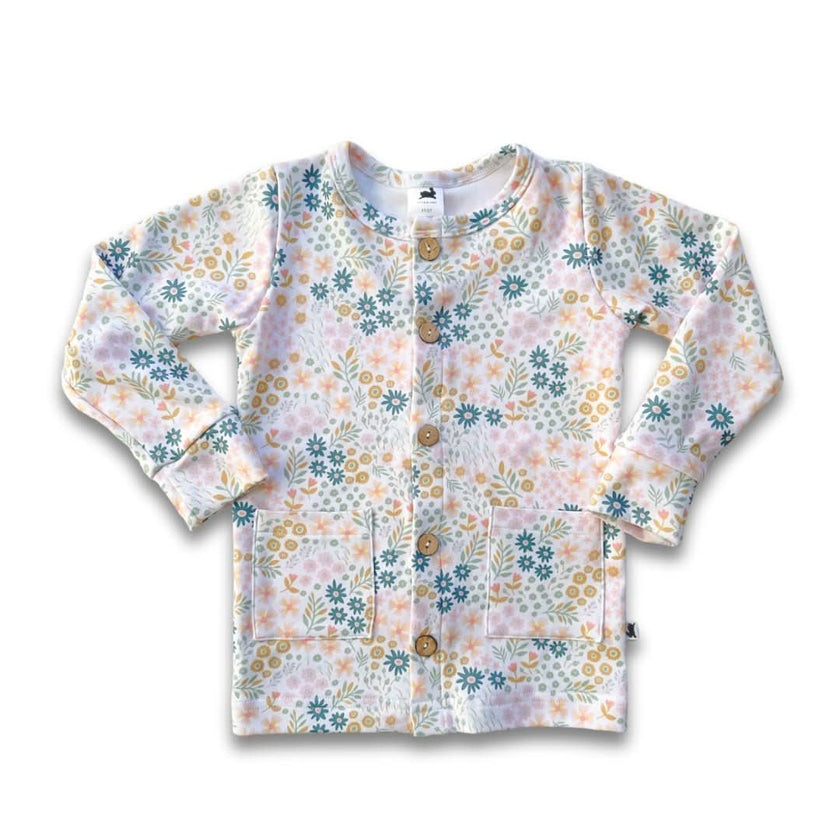 Youth Bamboo Cardigan | Berry