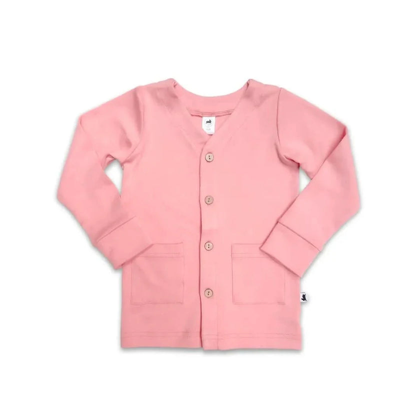 Youth Bamboo Cardigan | Berry