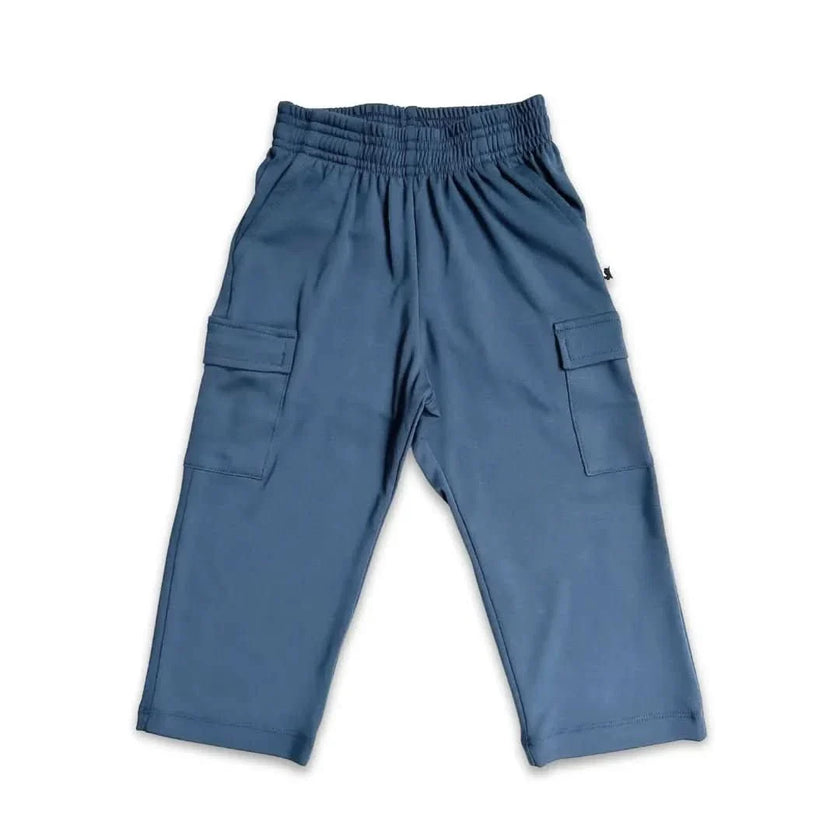 Youth Bamboo Cargo Pants | Black