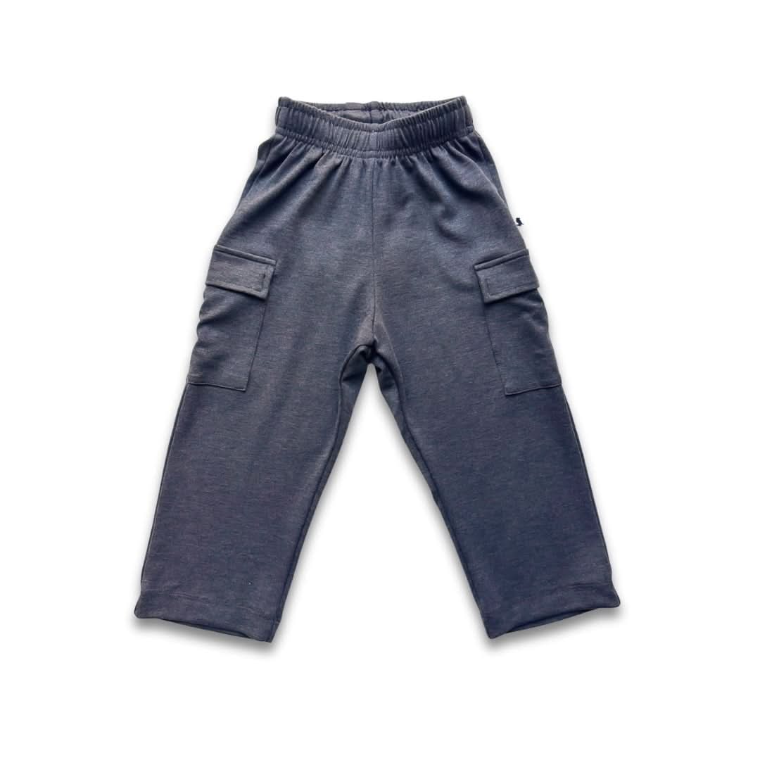 Youth Bamboo Cargo Pants | Burnt Brick