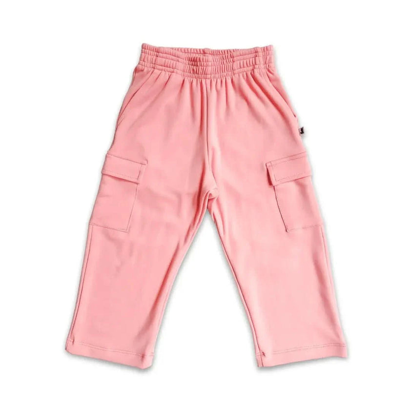 Youth Bamboo Cargo Pants | Burnt Brick