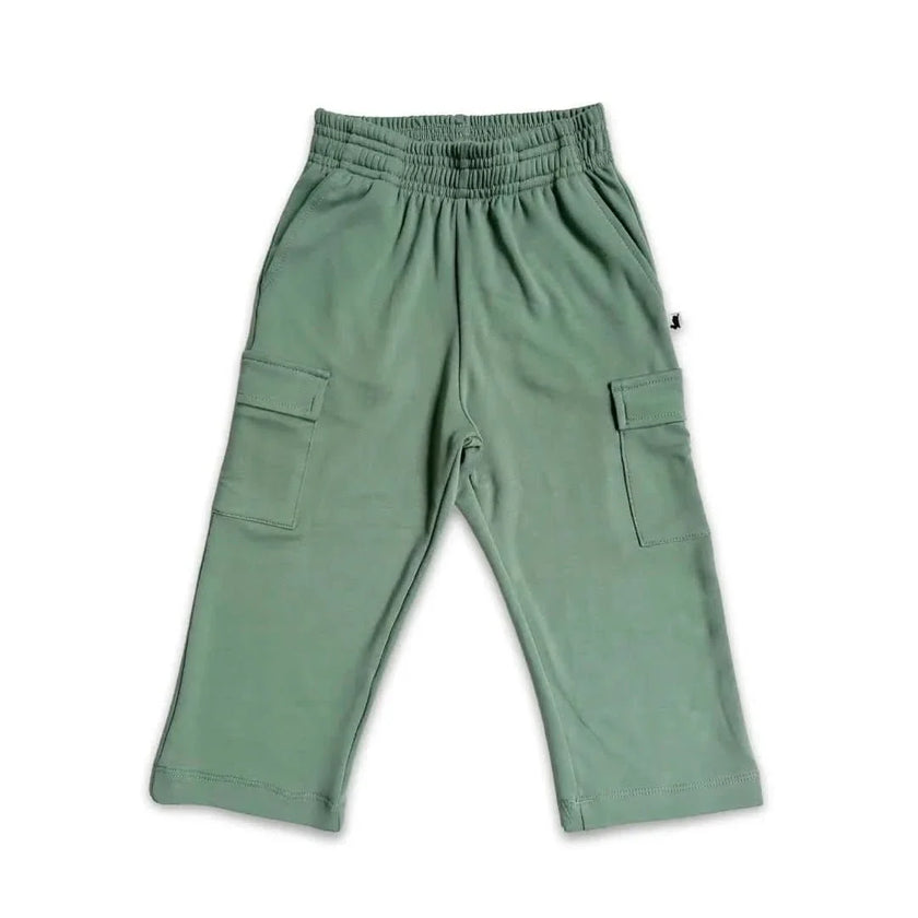 Youth Bamboo Cargo Pants | Burnt Brick