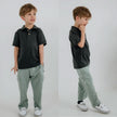 Youth Bamboo Cargo Pants | Smoked Pine