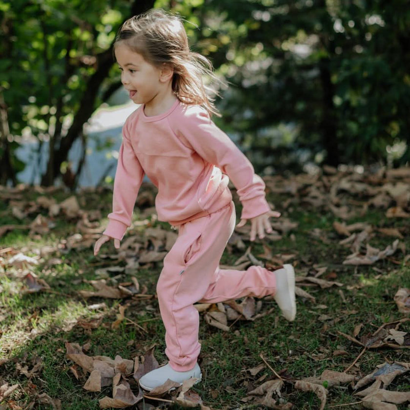 Kids' Bamboo Fleece Pullover | Graphite