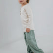 Youth Bamboo Henley Long-Sleeve Shirt | Cream