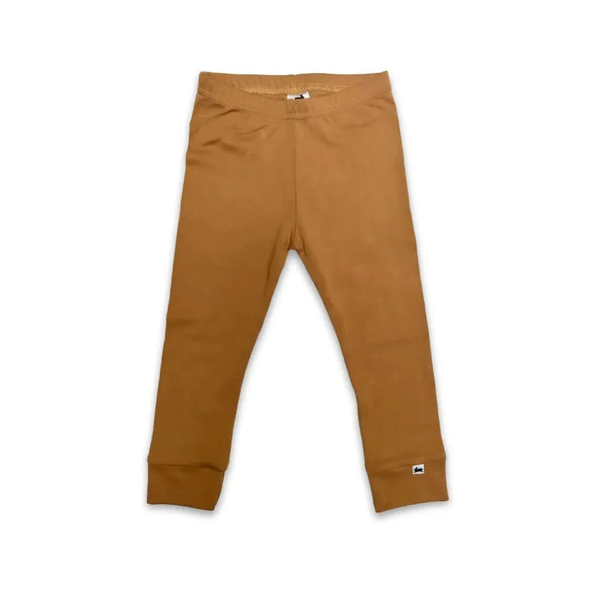 Youth Bamboo Leggings | Umber