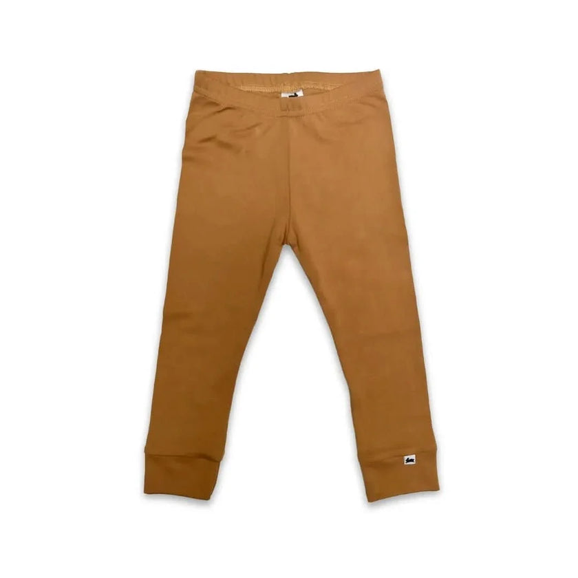 Youth Bamboo Leggings | Umber