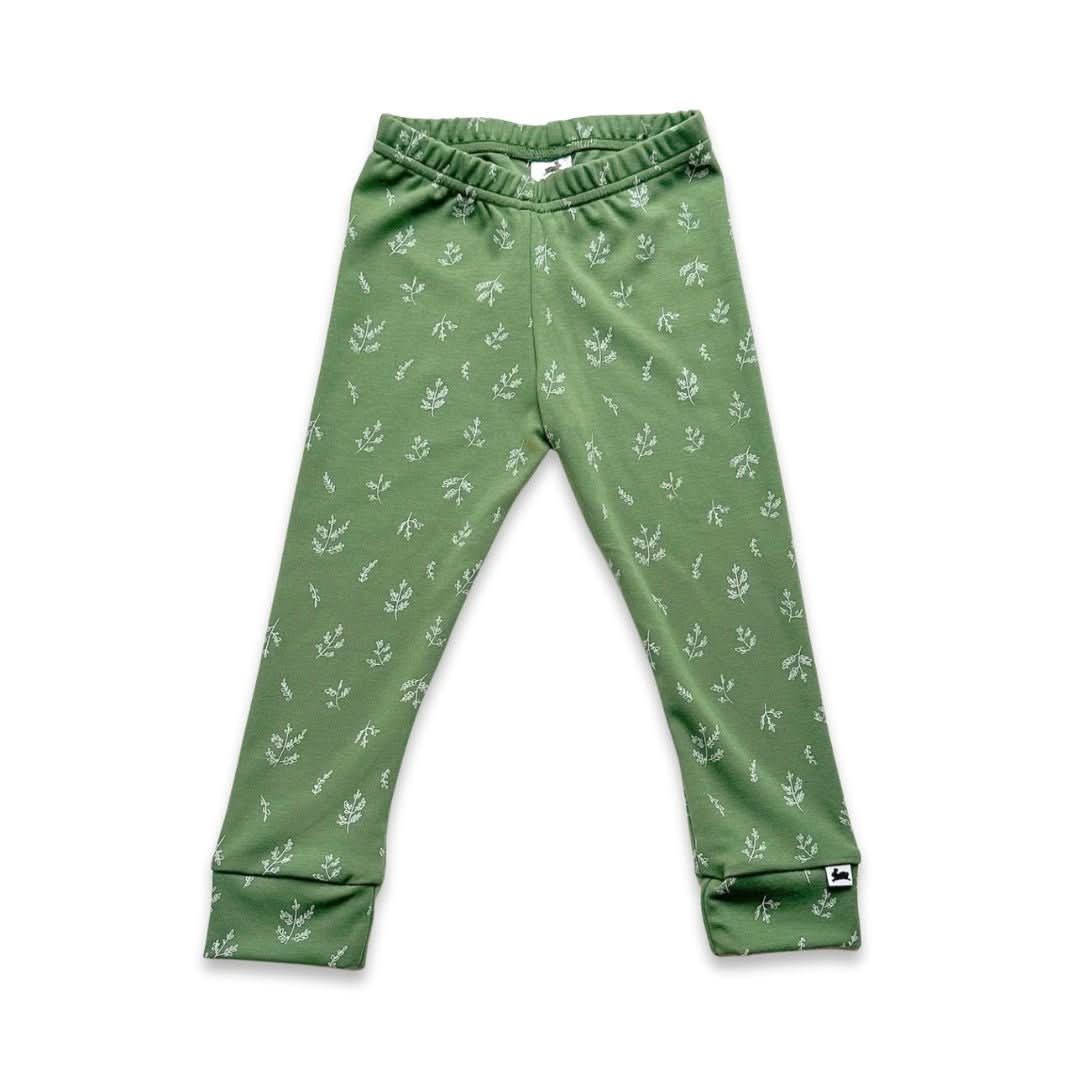 Youth Bamboo Leggings | Garden Snakes