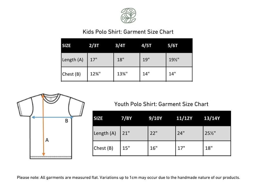 Youth Bamboo Polo Shirt | Blush Charcoal