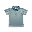 Youth Bamboo Polo Shirt | Blush Charcoal