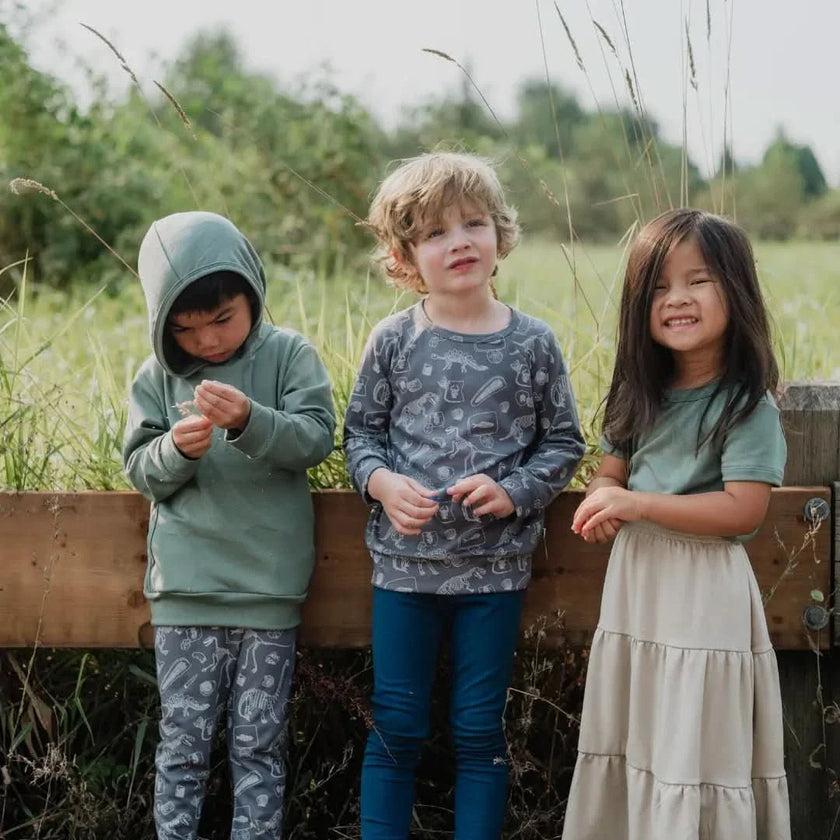 Youth Bamboo Raglan Pullover | Adventure