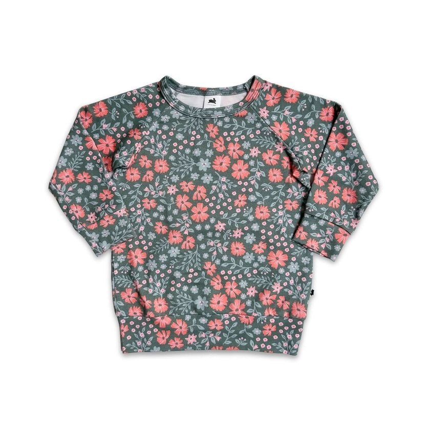 Youth Bamboo Raglan Pullover | Adventure