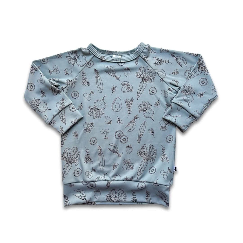 Youth Bamboo Raglan Pullover | Adventure