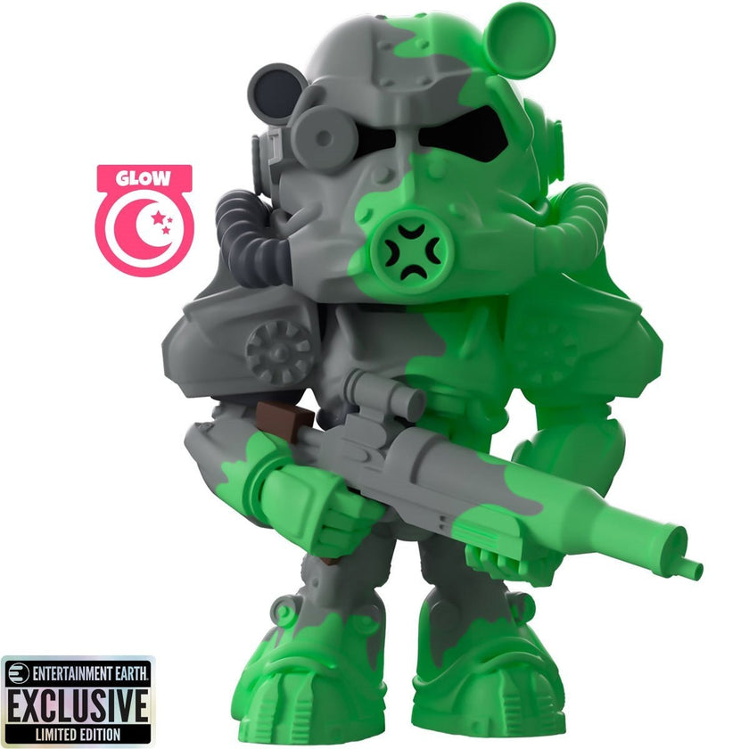 Youtooz Fallout T-60 Power Armor Radioactive Waste GITD Vinyl Figure EE Exclusive