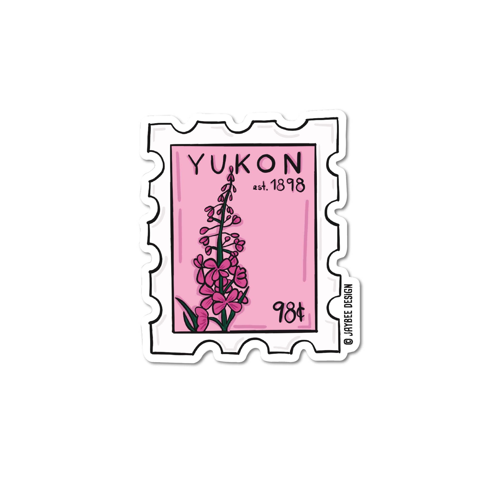 Canada Stamp Vinyl Sticker Pack