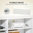 Dallas Modern TV Stand with Storage Drawers for TVs up to 85