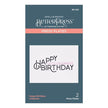 Happy Birthday Celebrate Press Plate from the BetterPress Collection