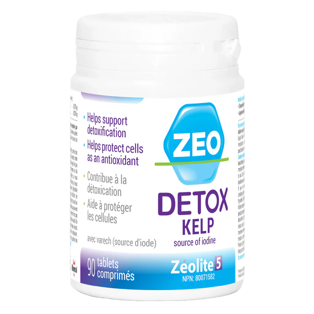 Mineral Medix - Zeo Detox Kelp 90 comprimés
