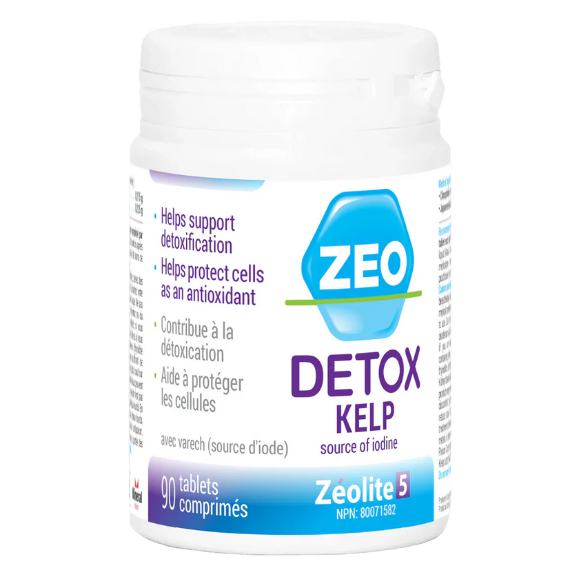 Mineral Medix - Zeo Detox Kelp 90 comprimés