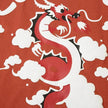 Zodiac Pattern Dragon Print Short Sleeve