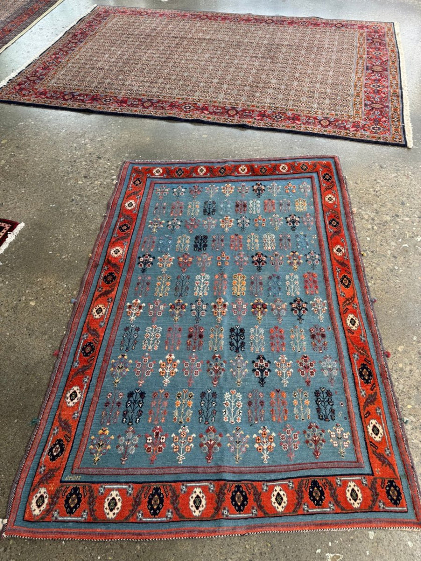 Zollanvari Gabbeh-Kilim | 4’ 2